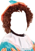 Perruque - Marron - Piet - Capuche ajustable - Cheveux crépus