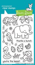 Critters In The Jungle Clear Stamps (LF803)