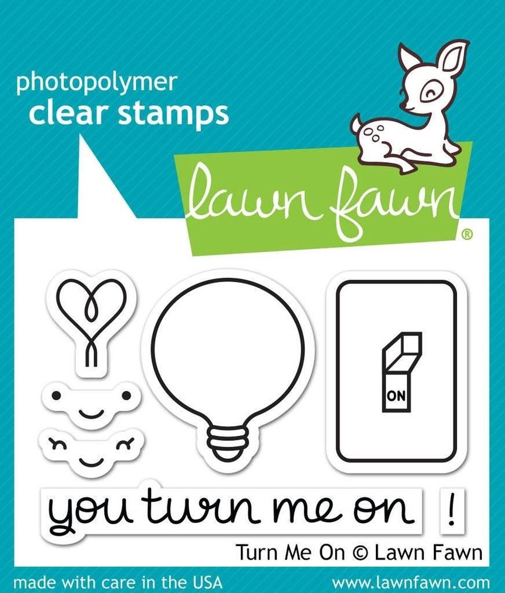 Turn Me On Clear Stamps (LF1020)