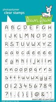 Jessie's ABCs Clear Stamps (LF319)