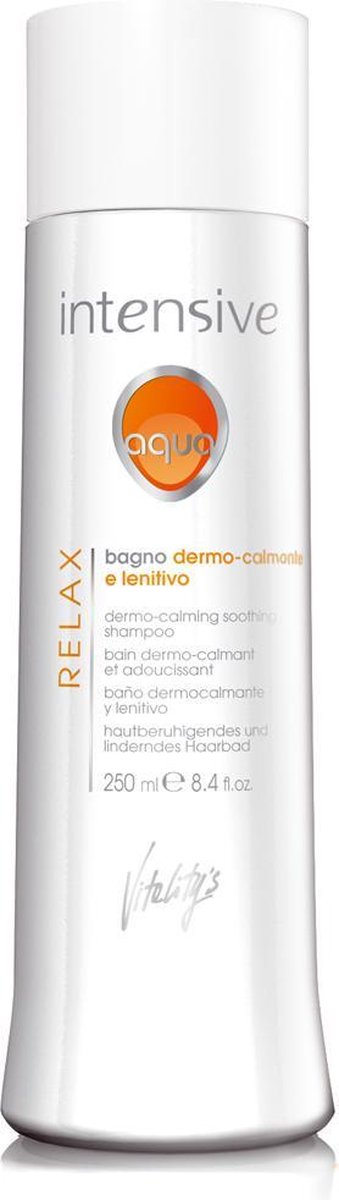 Vitality’s Intensive Aqua Relax Dermo-Calming Shampoo 250ml - Normale shampoo vrouwen - Voor Alle haartypes