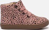 Baby | Enkelboots | Meisjes | Pink Black Dots | Leer | Shoesme | Maat 21