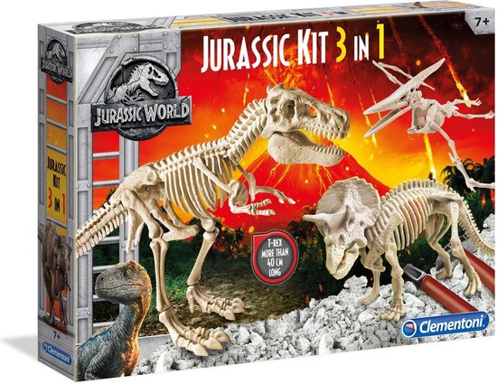 Kit Jurassic 3 en 1