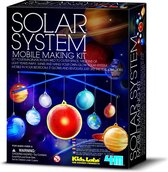 4M Kidzlabs Space Building Set - Système solaire mobile Glim-In-The-Dark