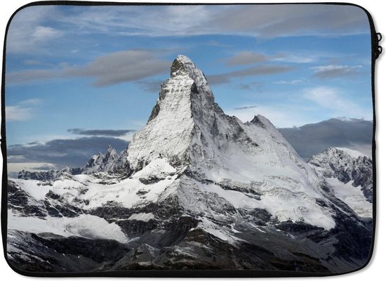 Housse ordinateur 13 pouces 34x24 cm - Matterhorn - Housse Macbook & Laptop  Clouds... | bol.com