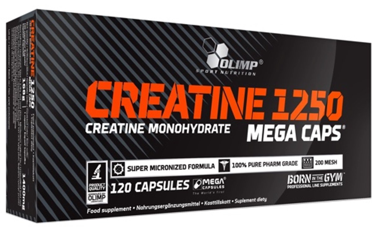 Goedkoopste Olimp Supplements Creatine Mega Caps 1250 - 120 capsules
