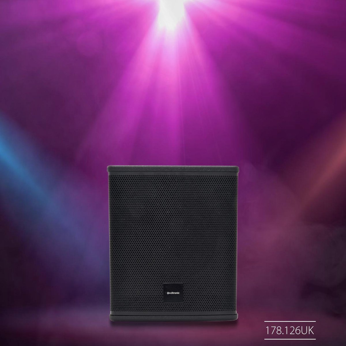Citronic CASA-15B Zwart Passieve subwoofer 500 W