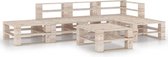 Medina 6-delige Loungeset pallet grenenhout