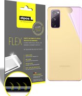 dipos I 3x Beschermfolie 100% compatibel met Samsung Galaxy S20 FE 5G Achterkant Folie I 3D Full Cover screen-protector