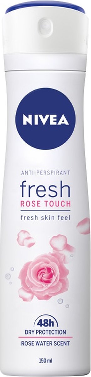 Goedkoopste Nivea - Rose Touch 48H Fresh antiperspirant spray - 150ML