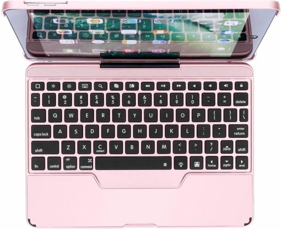 Bluetooth Keyboard iPad (2018) / (2017) / Air (2) / Pro 9.7 - Rosé Goud - Merkloos