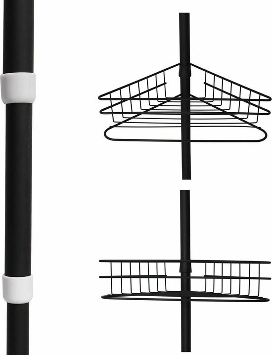 Brixy Doucherek - Telescopisch - 85-305 cm - Zonder
