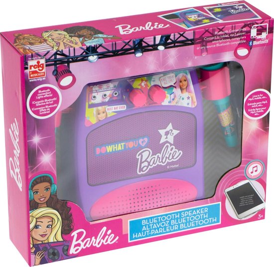Barbie Enceinte Bluetooth Filles
