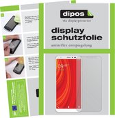 dipos I 2x Beschermfolie mat compatibel met Lava Z61 Folie screen-protector (expres kleiner dan het glas omdat het gebogen is)