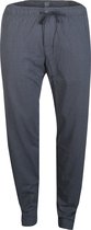 SCHIESSER Mix+Relax lounge broek - lange pijpen zonder boord - dun - blauw geruit - Maat: M