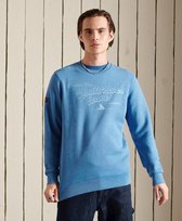 Superdry Heren Trui Heritage Mountain sweatshirt met ronde hals