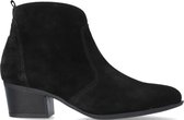 Gabor 680.1 Enkellaarsjes - Enkelboots met rits - Dames - Zwart - Maat 38