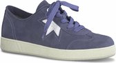 Jana Dames Sneaker 23610-802 Jeansblauw - Maat 37