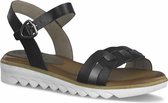 Jana Dames Sandaal 8-8-28602-26 001 zwart H-breedte Maat: 38 EU