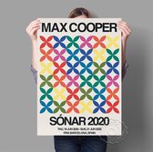 Max Cooper Muziek Vintage Print Poster Wall Art Kunst Canvas Printing Op Papier Met Waterproof Inkt 20x25cm Multi-color