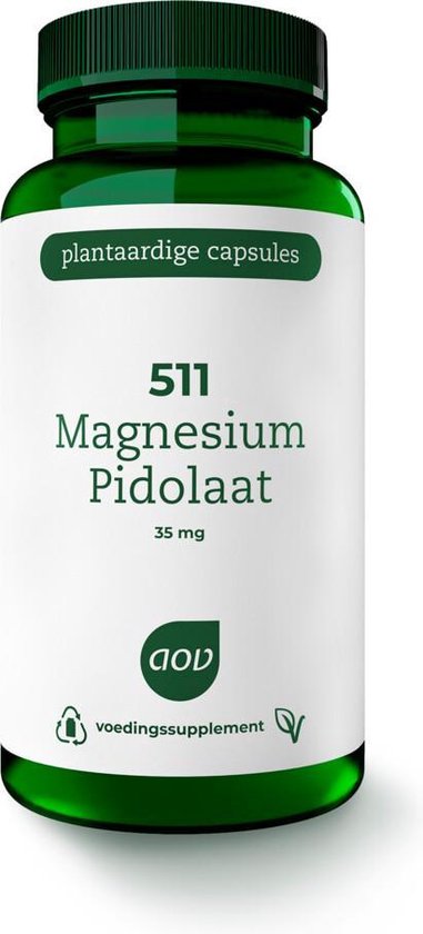 AOV Magnesium Pidolaat Vegacaps Mineralen Voedingssupplement Bol Com