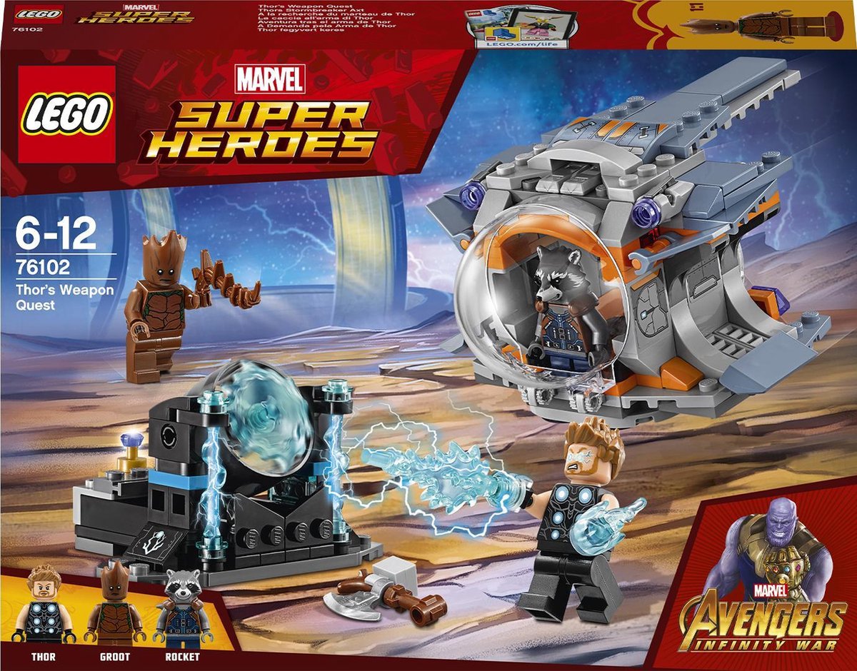 LEGO Marvel Super Heroes Thor's wapenzoektocht 76102 — afbeelding 18