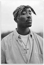 Tupac Shakur 2PAC Print Poster Wall Art Kunst Canvas Printing Op Papier Living Decoratie  C341