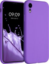 kwmobile telefoonhoesje geschikt voor Apple iPhone XR - Hoesje voor smartphone - Back cover in orchidee lila