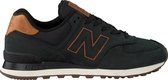 New Balance Ml574 Lage sneakers - Heren - Zwart - Maat 41+