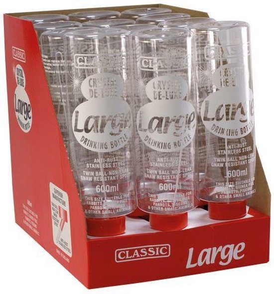 Classic Drinkfles - Plastic - Konijn - 600 ml