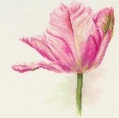Borduurpakket Tulips Light pink - Alisa