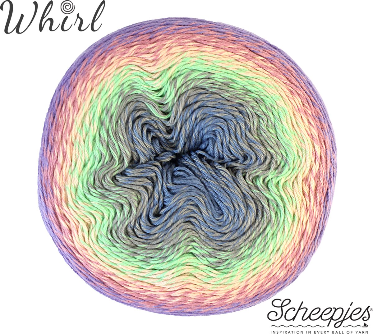 Scheepjes Whirl 1000m - Popin Candy