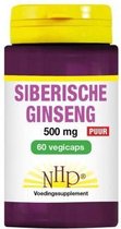 NHP Siberische ginseng 500 mg puur 60 vcaps