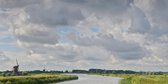 Fotobehang Ruysdael wolken boven de Rotte 250 x 260 cm