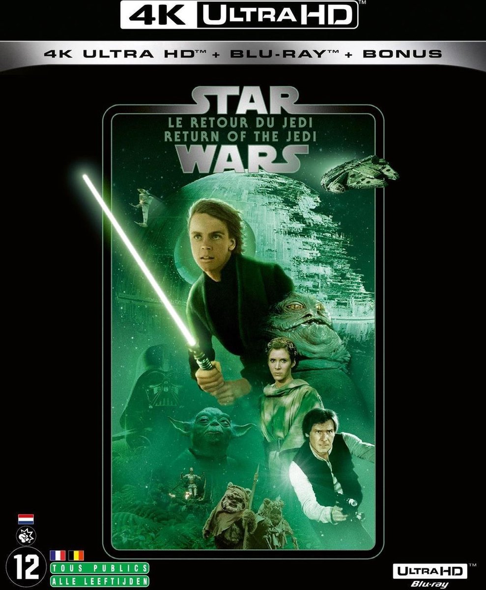 Star Wars Episode 6 - Return Of The Jedi (4K Ultra HD Blu-ray) (Import geen NL ondertiteling)