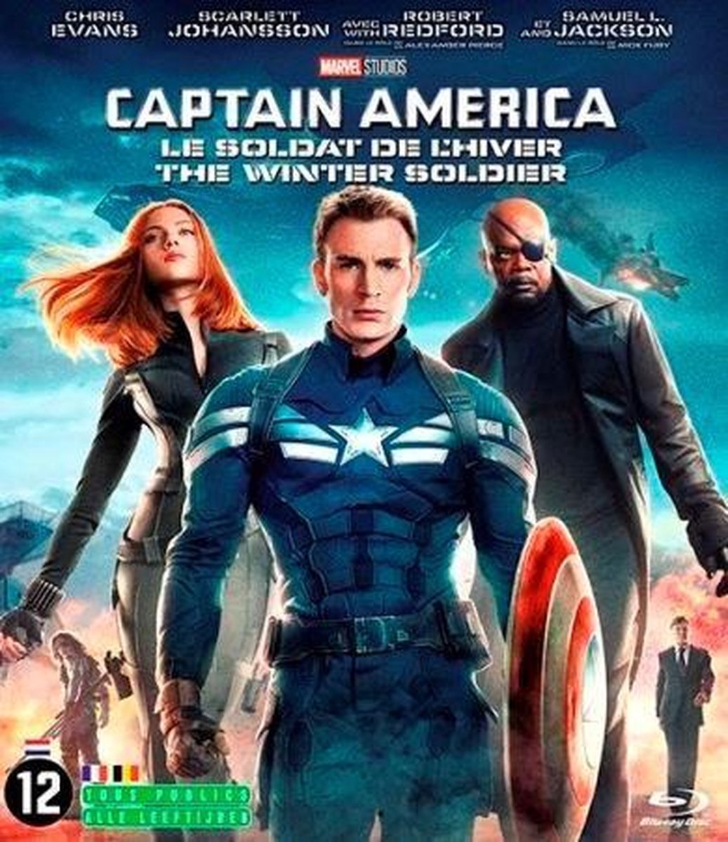 Captain America The Winter Soldier Blu ray Blu ray Scarlett  