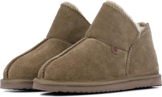 Warmbat Pantoffels Dames Sloffen / Instappers - Wol - Harde zool - Dichte  hiel - | bol.com