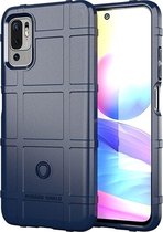 Hoesje voor Xiaomi Redmi Note 10 Pro - Beschermende hoes - Back Cover - TPU Case - Blauw