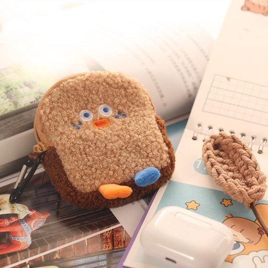 Sandwich Kawaii Wallet Earpods Case