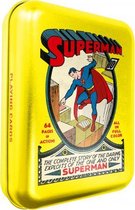 speelkaarten Superman 10 x 8 cm staal/karton 56-delig