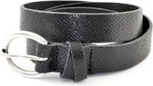 Kidzzbelts Meisjesriem 2075 - Zwart - 65 cm