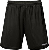 Masita | Sportbroek Heren & Dames - Short Performance - 5cm langer dan regulier - zonder binnenslip - Mesh inzetten - BLACK - 140