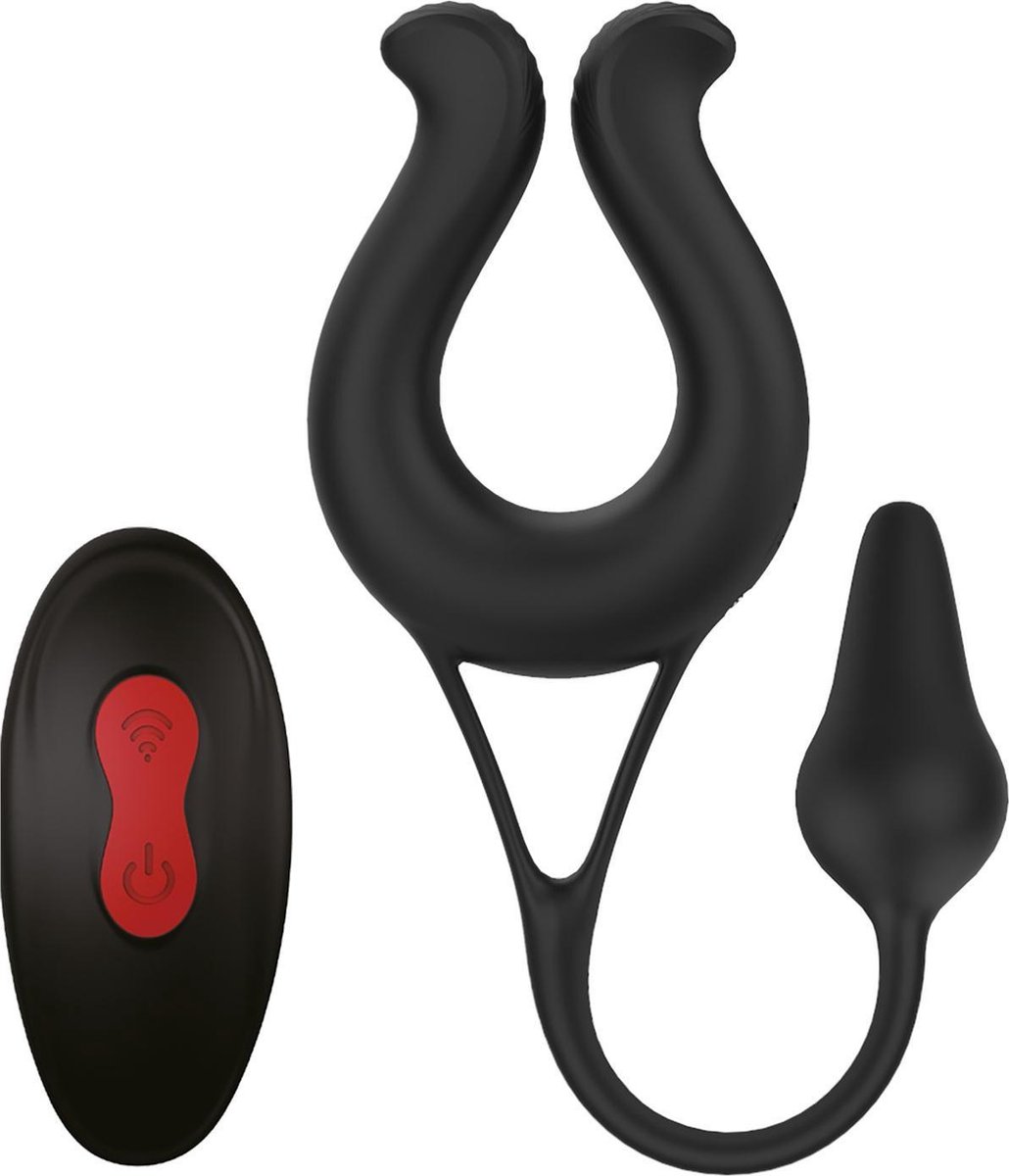 Goedkoopste Cockring met anal plug Rings Of Love
