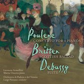 Mattia Ometto - Poulenc, Britten, Debussy: Concerto For 2 Pianos, (CD)