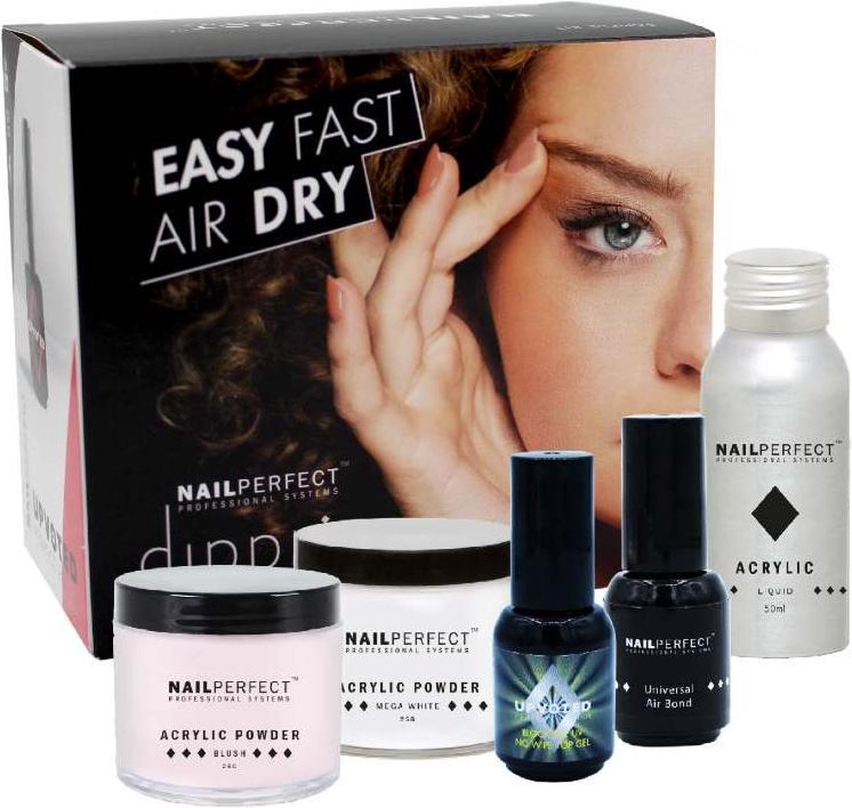 Goedkoopste NailPerfect Acryl poeder Sample Kit