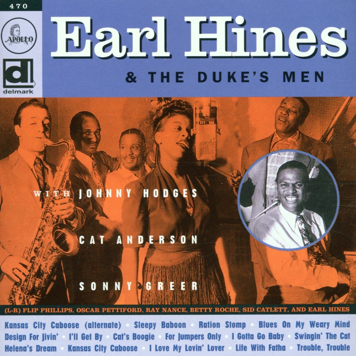 Earl Hines & The Duke's Men - Earl Hines & The Duke's Men (CD)