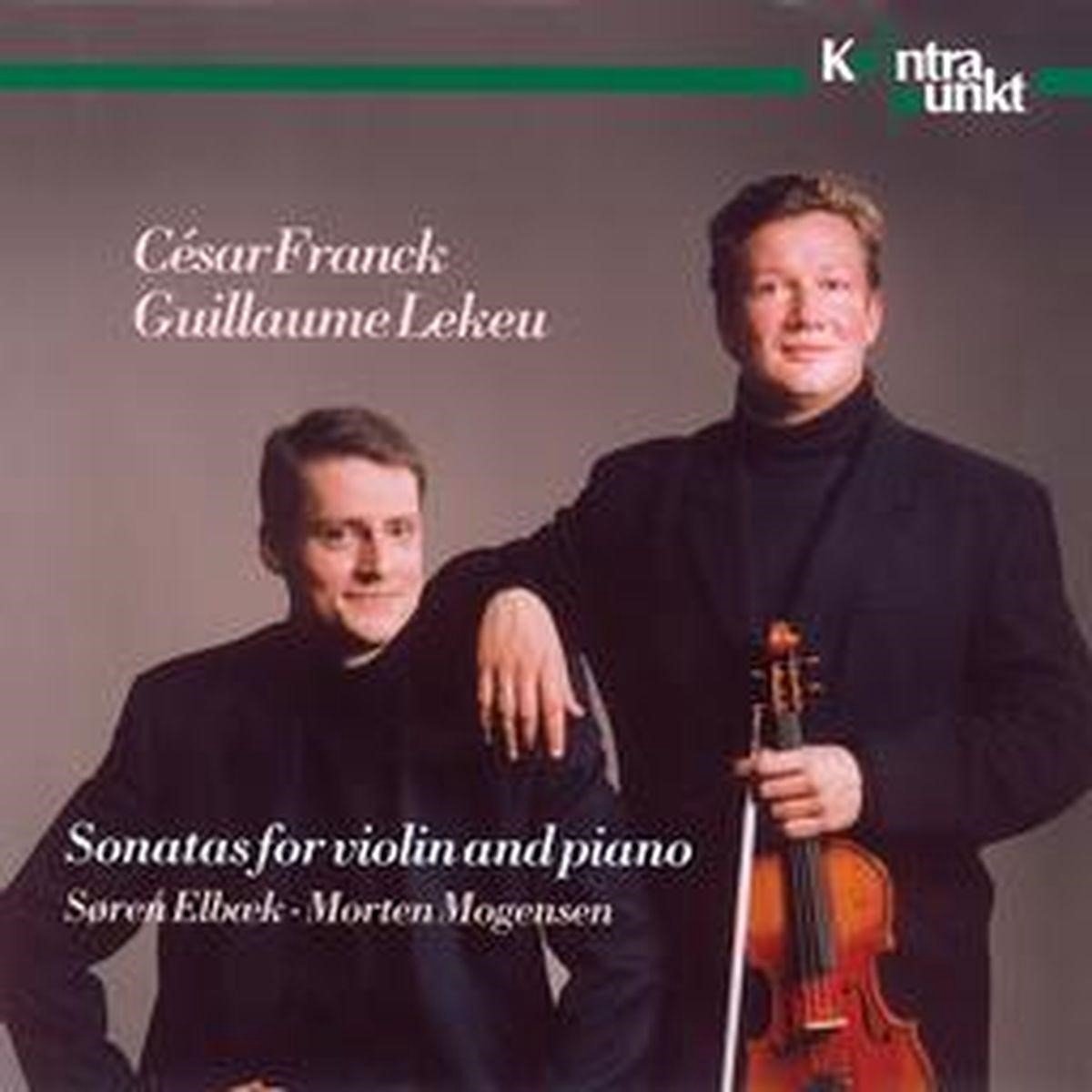 Søren Elbæk & Morten Mogensen - Sonatas For Violin And Piano (CD)