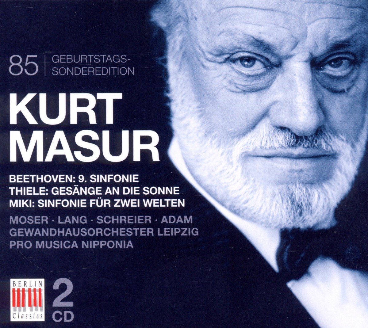 Gewandhausorchester Leipzig, Pro Musica Nopponia - Kurt Masur 85 Geburtstags Edition (2 CD)