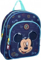 rugzak Mickey Mouse: Be Kind junior 30 x 25 cm navy
