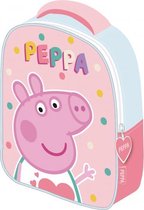 rugzak Peppa Pig meisjes 23 x 28 cm polyester roze